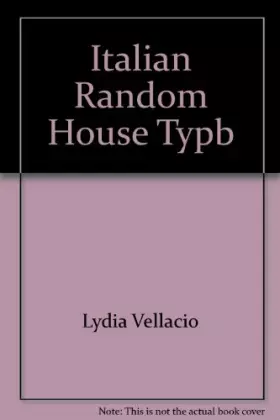 Couverture du produit · Italian Random House Typb