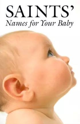 Couverture du produit · Saints' Names for Your Baby