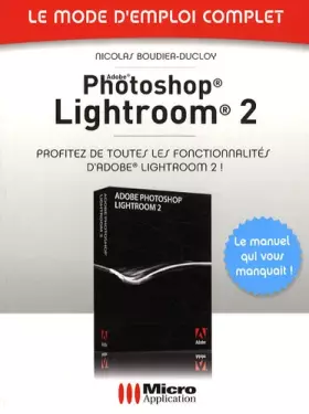 Couverture du produit · Photoshop Lightroom 2