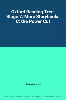 Couverture du produit · Oxford Reading Tree: Stage 7: More Storybooks C: the Power Cut