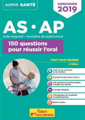 Couverture du produit · Concours AS-AP - 150 questions pour réussir l'oral