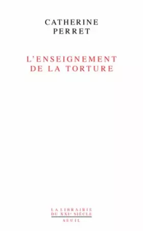 Couverture du produit · L'Enseignement de la torture. Réflexions sur Jean Améry
