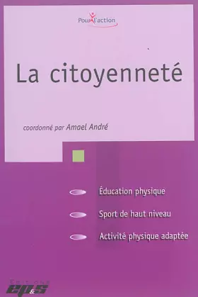 Couverture du produit · La citoyenneté