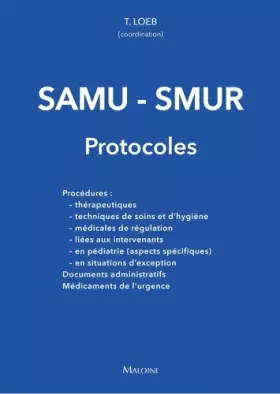 Couverture du produit · Samu-smur ? les protocoles