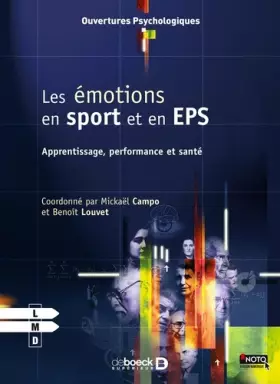 Couverture du produit · Les émotions en sport et en EPS: Apprentissage, performance et santé