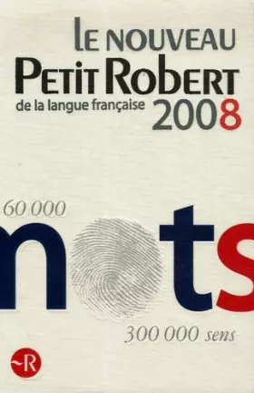 Couverture du produit · Le Nouveau Petit Robert : Dictionnaire alphabétique et analogique de la langue française
