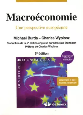 Couverture du produit · Macroéconomie : Une perspective européenne