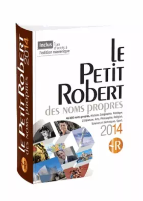 Couverture du produit · PETIT ROBERT NOMS PROPRES 2014