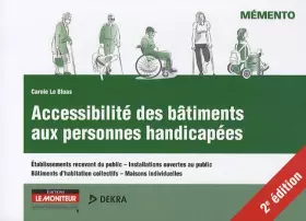 Couverture du produit · Accessibilité des bâtiments aux personnes handicapées