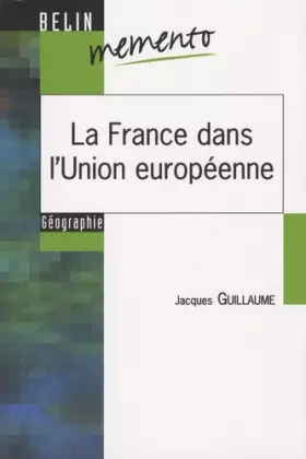 Couverture du produit · La France dans l'Union européenne