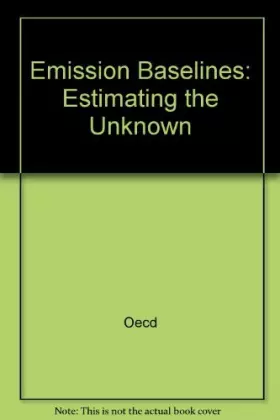 Couverture du produit · Emission Baselines: Estimating the Unknown