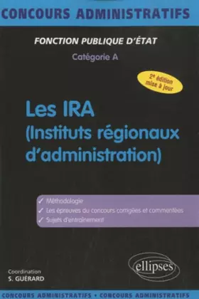 Couverture du produit · Les IRA (instituts régionaux d'administration)
