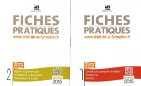 Couverture du produit · Les fiches pratiques de la formation continue : 2 volumes