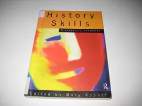 Couverture du produit · History Skills: A Student's Handbook
