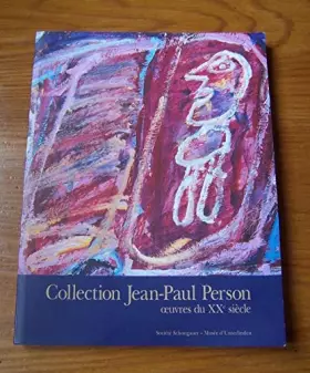 Couverture du produit · Collection Jean-Paul Person