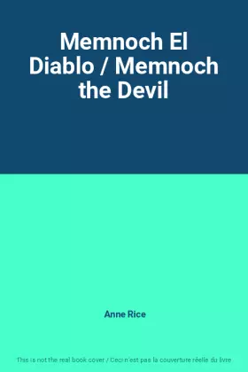 Couverture du produit · Memnoch El Diablo / Memnoch the Devil