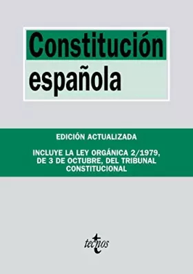 Couverture du produit · Constitución Española: Incluye la Ley Orgánica del Tribunal Constitucional