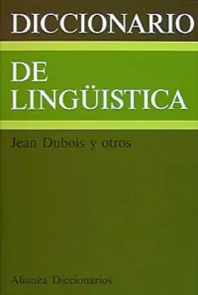 Couverture du produit · Diccionario de linguistica/ Linguistic Dictionary
