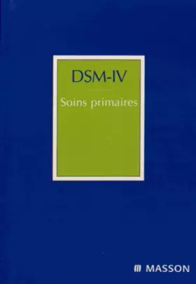Couverture du produit · DSM IV Soins primaires: POD