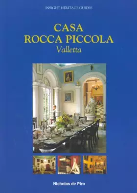 Couverture du produit · Casa Rocca Piccola, Valletta
