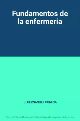 Couverture du produit · Fundamentos de la enfermeria
