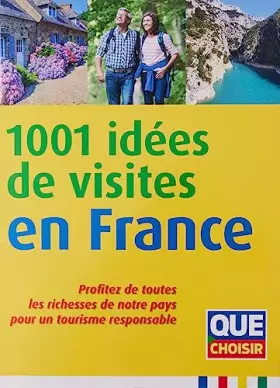 Couverture du produit · 1001 idées de visites en France: Profitez de toutes les richesses de notre pays pour un tourisme responsable