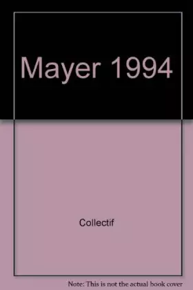 Couverture du produit · Mayer 94 : estampes, dessins, aquarelles, peinture, sculptures