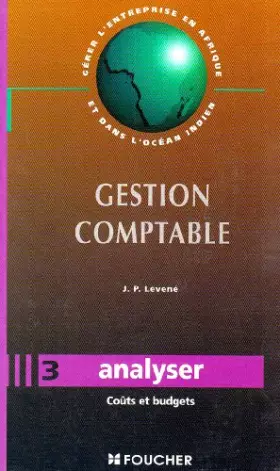 Couverture du produit · Gestion comptable : analyser (Ancienne Edition)