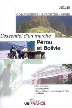 Couverture du produit · Pérou et Bolivie