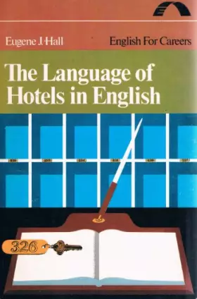 Couverture du produit · The Language of hotels in English