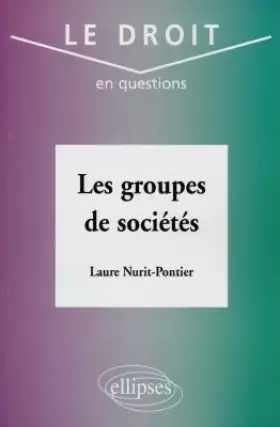 Couverture du produit · Les groupes de sociétés