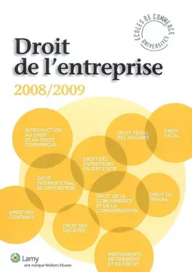 Couverture du produit · Droit de l'entreprise : L'essentiel pour comprendre le droit
