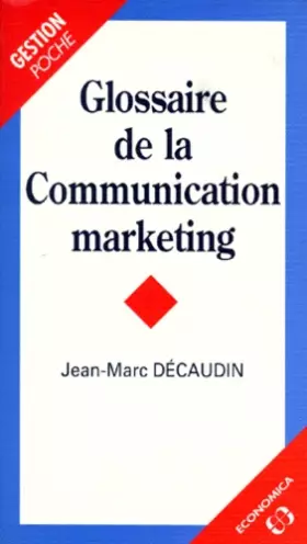 Couverture du produit · Glossaire de la communication marketing