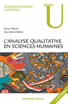 Couverture du produit · L'analyse qualitative en sciences humaines et sociales