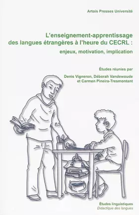 Couverture du produit · Enseignement apprentissage des langues étrangeres à l'heure du cecrl