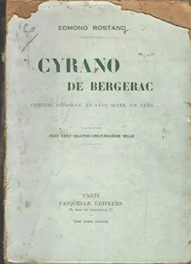 Couverture du produit · Cyrano de bergerac