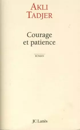 Couverture du produit · Courage et patience