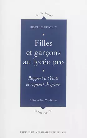 Couverture du produit · FILLES ET GARCONS AU LYCEE PRO