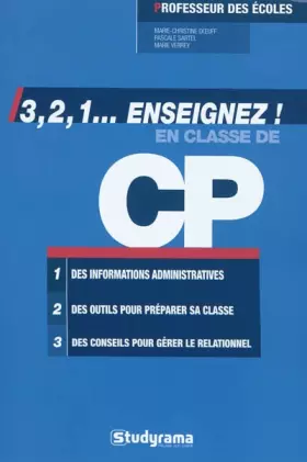 Couverture du produit · 3, 2, 1... enseignez ! : En classe de CP