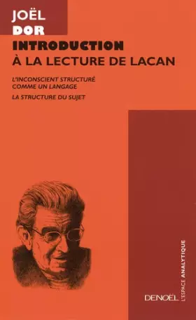 Couverture du produit · Introduction à la lecture de Lacan, tome 1 et 2