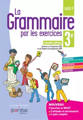 Couverture du produit · La Grammaire par les exercices 3e