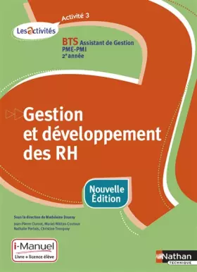 Couverture du produit · Activité 3 - Gestion et développement des RH - BTS AG PME-PMI