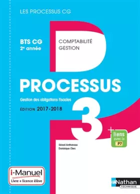 Couverture du produit · Processus 3 - BTS CG 2e année