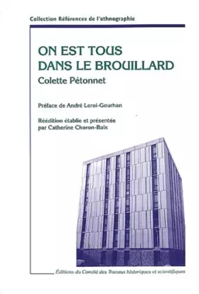 Couverture du produit · Références de l'ethnologie