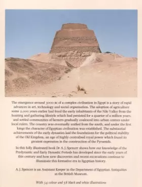Couverture du produit · Early Egypt: The Rise of Civilisation in the Nile Valley