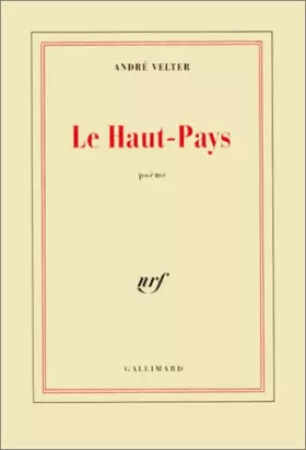 Couverture du produit · Le haut-pays