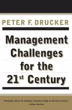 Couverture du produit · Management Challenges for the 21st Century