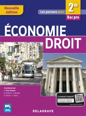 Couverture du produit · Economie Droit 2de Bac Pros Tertiaires - Pochette élève