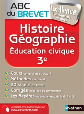 Couverture du produit · ABC EXCELLENCE BREVET HIST/GEO