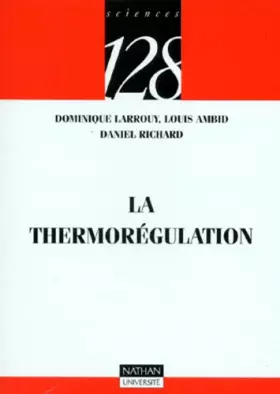 Couverture du produit · La thermorégulation